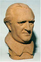 Harald Isenstein buste af Storm P.